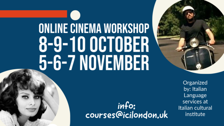 Online Cinema workshop: October-November 2021